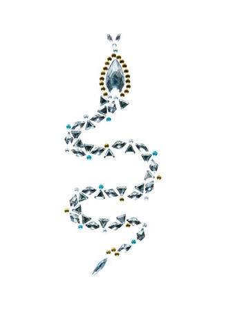 Наклейка з коштовностями Leg Avenue Клеопатри Cleopatra face jewels sticker