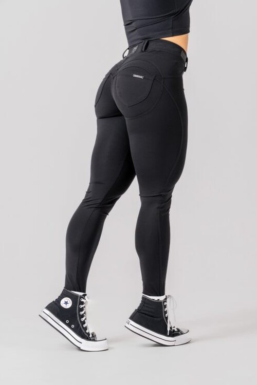 Штани Nebbia Bubble Butt Pants 2.0 MAXIMUM PUSH-UP Black 306