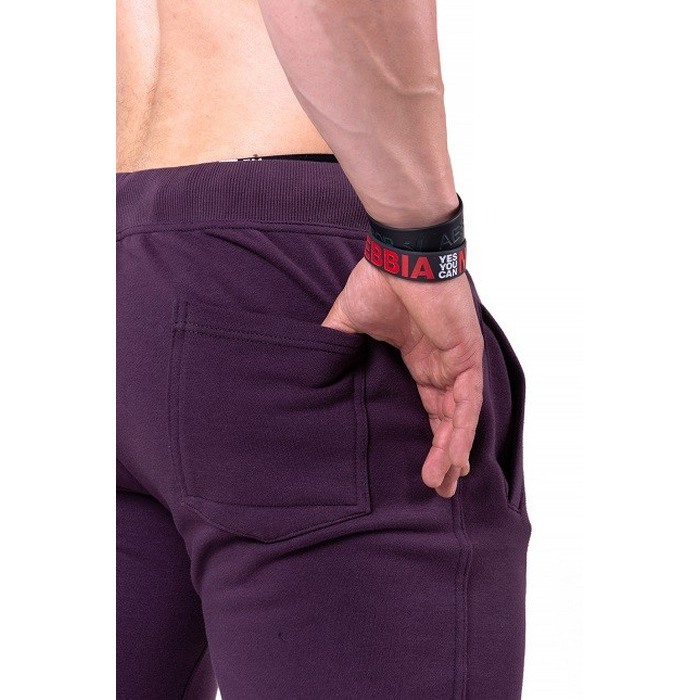 Спортивні штани Nebbia Gym Hero joggers 153 bordo