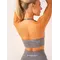 Топ Ryderwear Lift Rib Seamless Halter Sports Bra - Charcoal