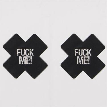 Наклейки на соски Star Night, черный