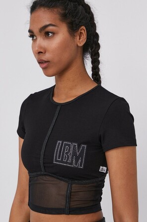 Топ Labellamafia CROPPED Black Night Black Tule 21315