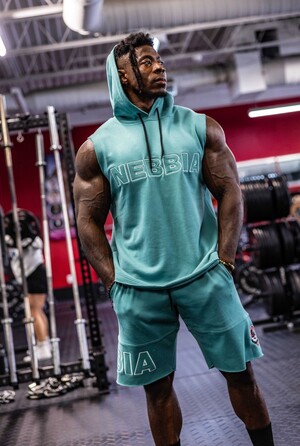 Шорти Nebbia Gym Sweatshorts STAGE-READY Green 713