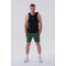 Майка Nebbia Fitness Tank top with a hoodie Black 323