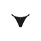 Трусики стрінги з мереживною вставкою по попі Obsessive Maderris thong чорний, M/L