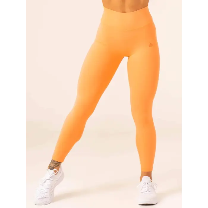 Леггинсы Ryderwear NKD High Waisted Scrunch Leggings - Orange Sherbet