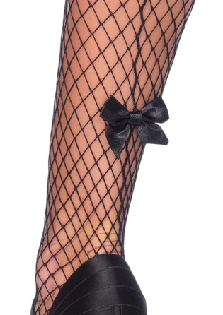 Панчохи із підв'язками із заднім швом Backseam Garterbelt Stockings O/S Leg Avenue