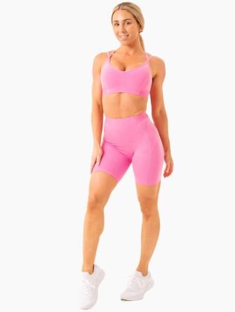 Шорты Level Up High Waisted Scrunch Shorts - Pink
