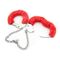 Наручники Roomfun Metal Handcuff With a Long Chain , Red