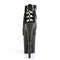 Босоножки Pleaser Flamingo-800-20, каблук 8 дюймов, 4-дюймовый PF, открытый носок/пятка спереди, шнуровка спереди, ботильоны, черные
