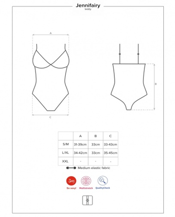 Боди Obsessive Jennifairy body S/M