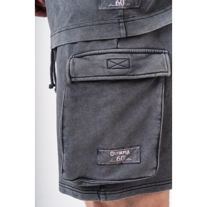 Шорти Nebbia Washed Loose Fit Cargo Shorts LEGACY Black 787