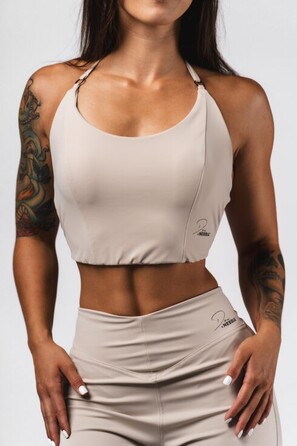 Топ Deni x NEBBIA Sports Crop Tank Cream 309