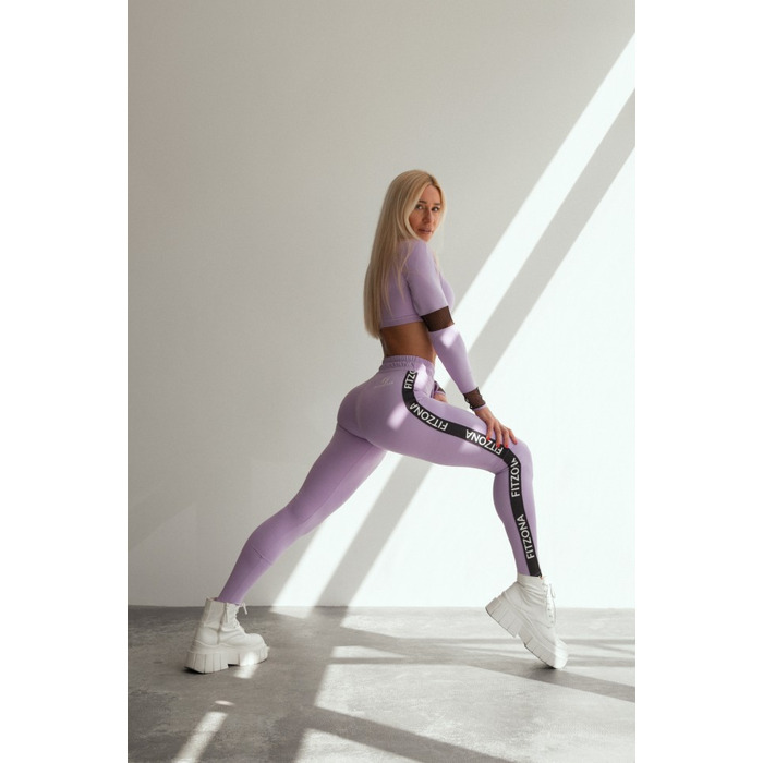 ТОП LILAC TOP WITH DETAILS IN FISHNET