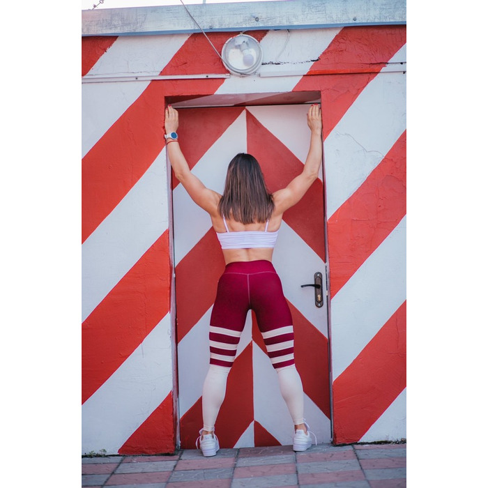 Леггинсы MyAngel Imitation Gaiters Bordo/Gold