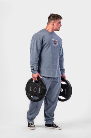 Штани Nebbia Oversized Sweat Joggers SIGNATURE Blue 796 Light Blue