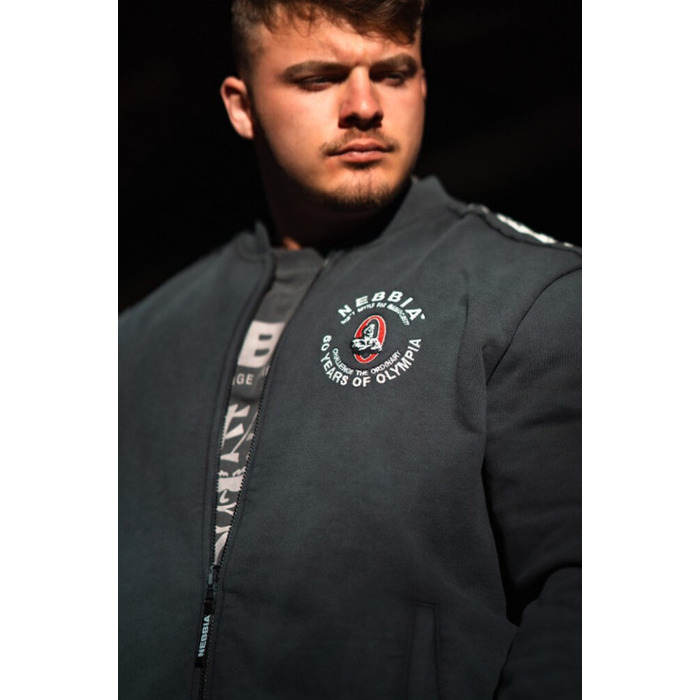 Бомбер Nebbia Washed Men's Bomber Jacket LEGEND Black 794