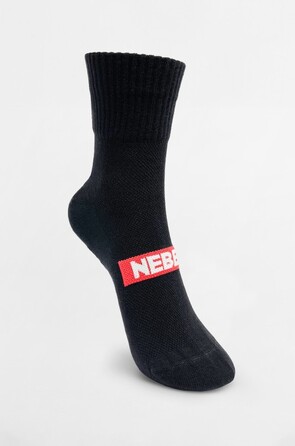 Шкарпетки NEBBIA 'EXTRA MILE” crew socks Black 103