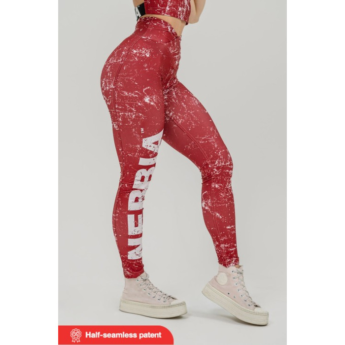 Легінси Nebbia Workout leggings ROUGH GIRL Red 616