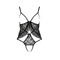 Боди с открытым доступом и грудью JUSTINA BODY black S/M - Passion