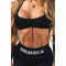 Топ Nebbia Lift-Up Sports Bra FLOW SEAMLESS Black 495