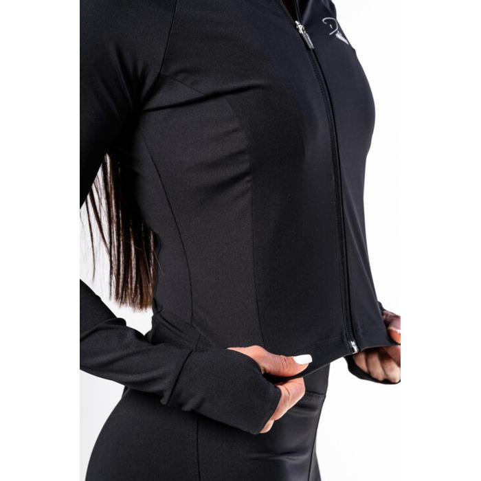 Олімпійка Deni x NEBBIA Fitness Zip Tracktop Black 314