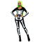 Костюм скелета, світитися у темряві Leg Avenue Womens Skeleton Bodysuit Halloween, розмір M