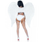 Крылья ангела из перьев Leg Avenue White Feather Wings - Hvit