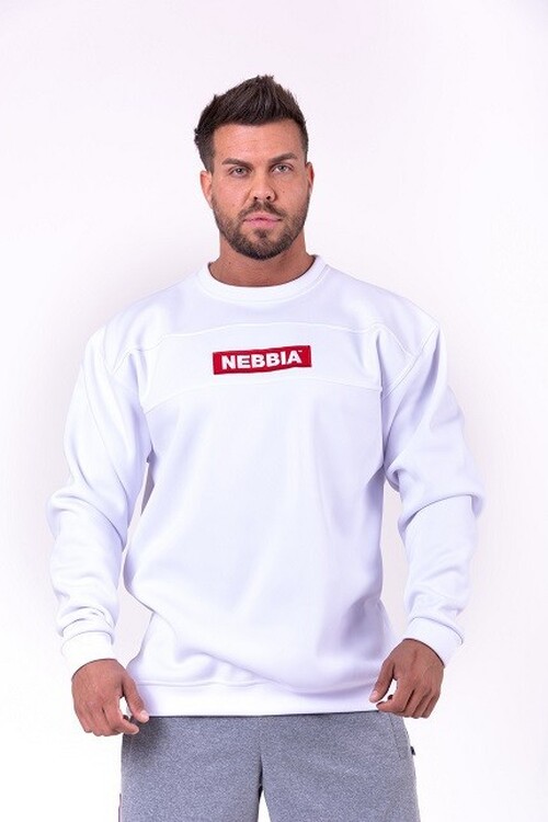 Спортивна кофта Nebbia Red Label sweatshirt 148 white