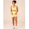 Топ Ryderwear Zebra Seamless Sports Bra - Lime Zebra