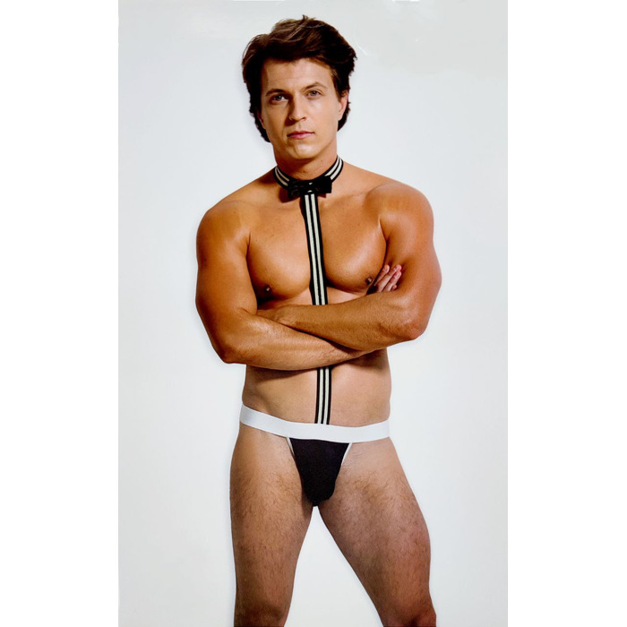 Костюм мужской 1 предмет O/S черный + белый Sunspice