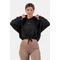 ХУДІ LOOSE FIT CROP HOODIE ICONIC BLACK 421