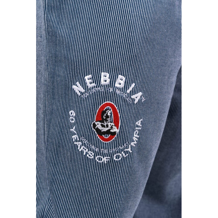 Штани Nebbia Oversized Sweat Joggers SIGNATURE Blue 796 Light Blue