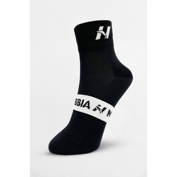 Шкарпетки NEBBIA 'EXTRA PUSH' Crew Socks Black 128