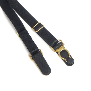 Корсет с подтяжками и подвязками Star Night на молнии, черный, L