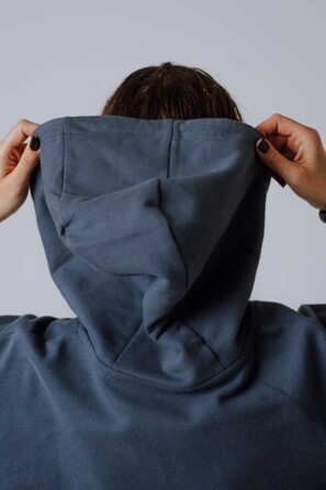 Спортивна кофта Nebbia Relaxed Zip Hoodie POWER Grey 895