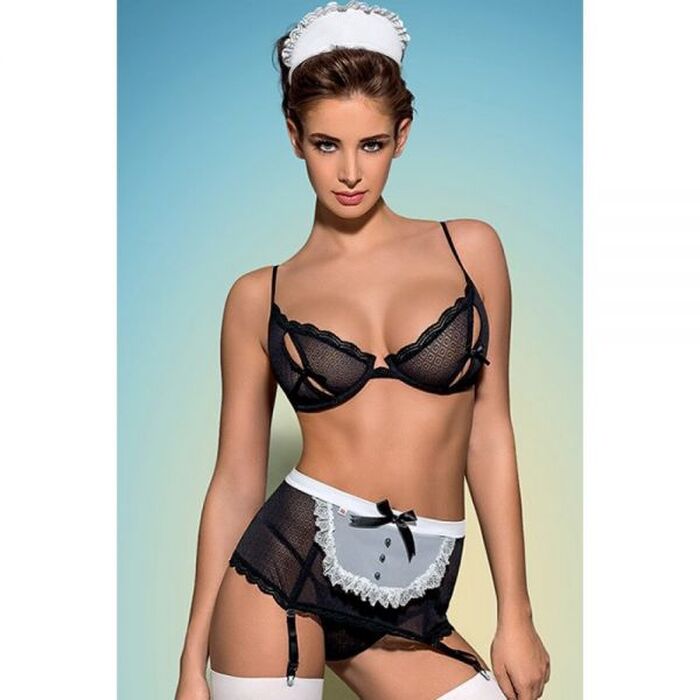 Еротичний костюм покоївки MAIDME Set 5 L / XL