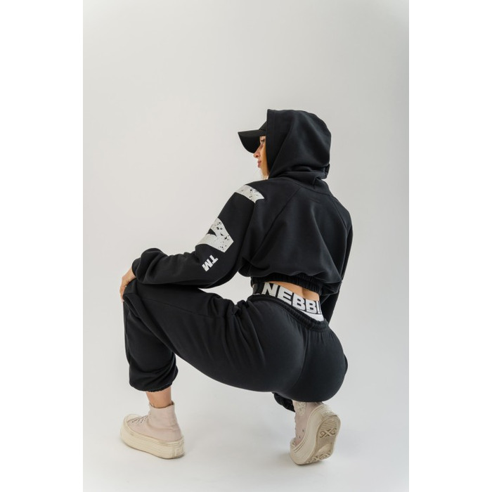 Штани Nebbia Fitness Sweatpants MUSCLE MOMMY Black 623