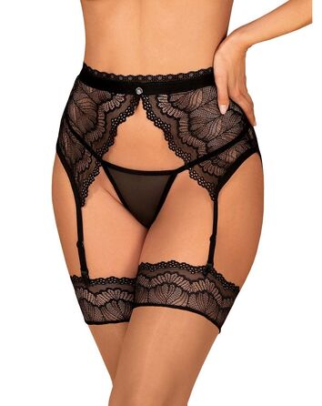 Пояс для панчох Obsessive Isabellia garter belt S/M