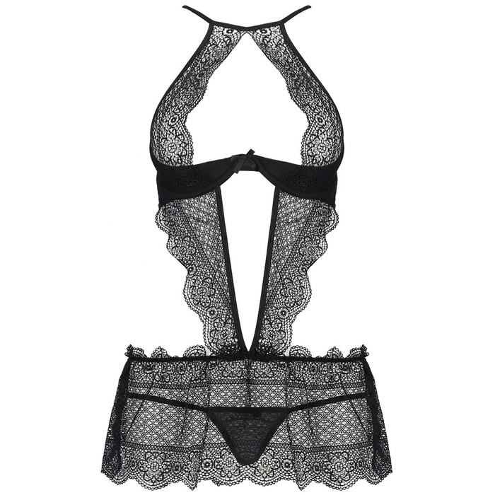 Сорочка YONA CHEMISE black S/M - Passion