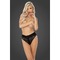 Трусики із замком NOIR Handmade Panties of leopard flock with zipper - розмір M