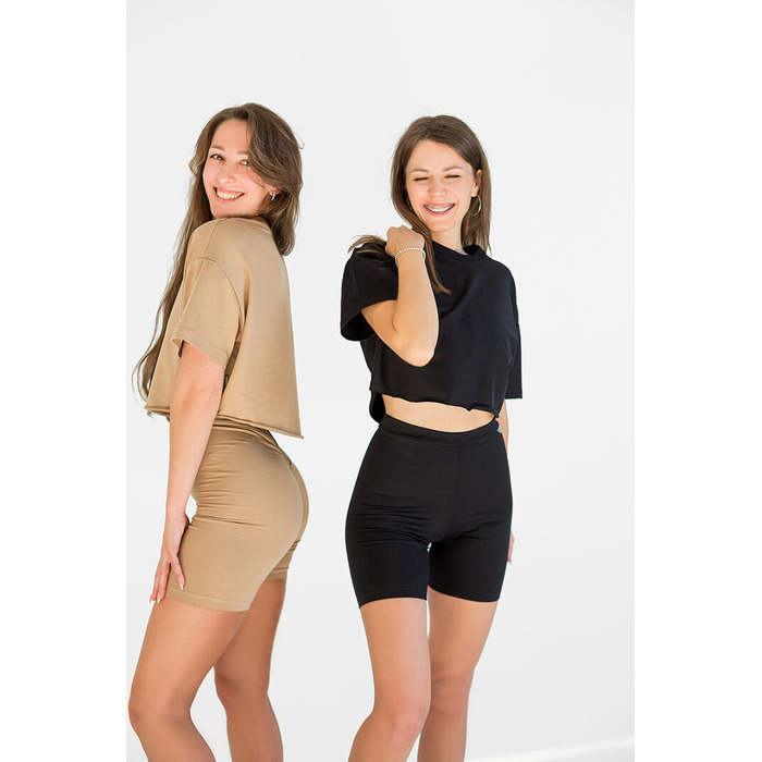 Кроп-топ оверсайз (cotton)