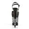 Босоніжки Pleaser Flamingo-809LN на підборах 8 дюймів, босоніжки з ремінцем на щиколотці 4 дюйми з підкладкою, чорні