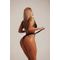 КУПАЛЬНІ Nebbia ТРУСИКИ EARTH POWERED BRASIL BIKINI - BOTTOM VOLCANIC BLACK 557