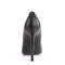 Туфлі-човники Pleaser Sexy-20 на 5-дюймовому підборі з гострим носком, чорні, з веганської шкіри